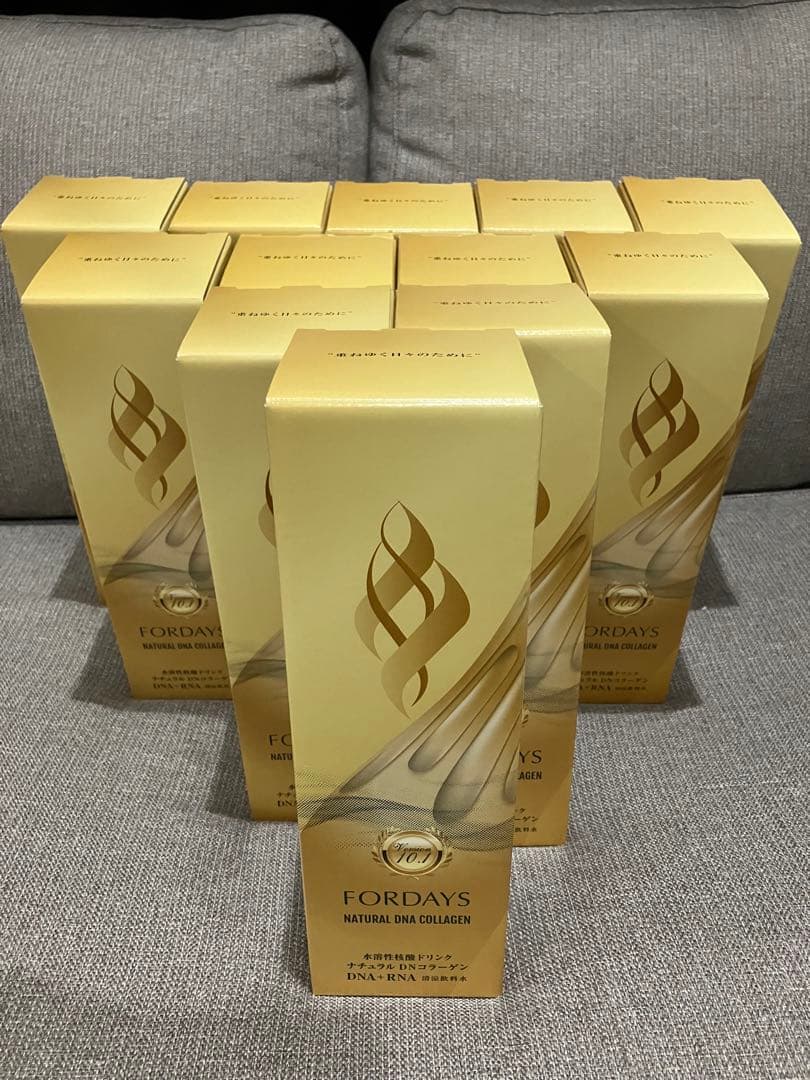 残り2日！【12本セット】フォーデイズ 核酸ドリンク ナチュラルDNコラーゲン