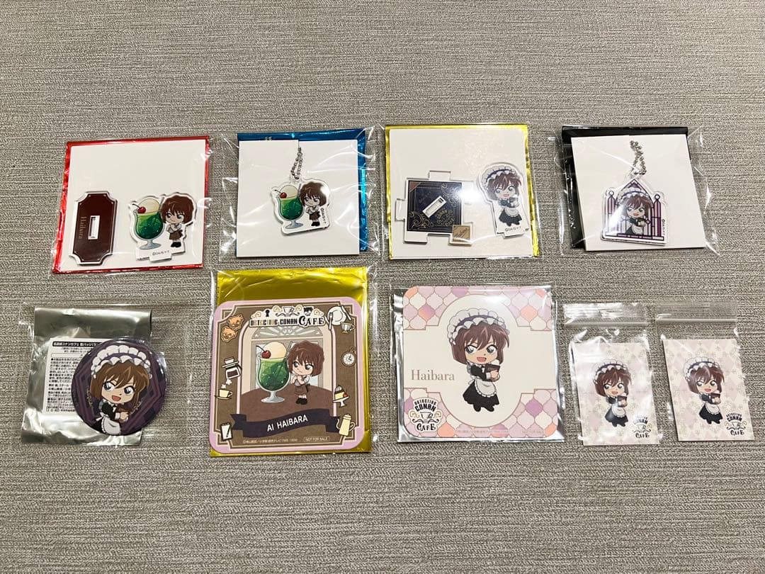 【未使用品】コナンカフェ 2025 灰原哀 コンプリートセット