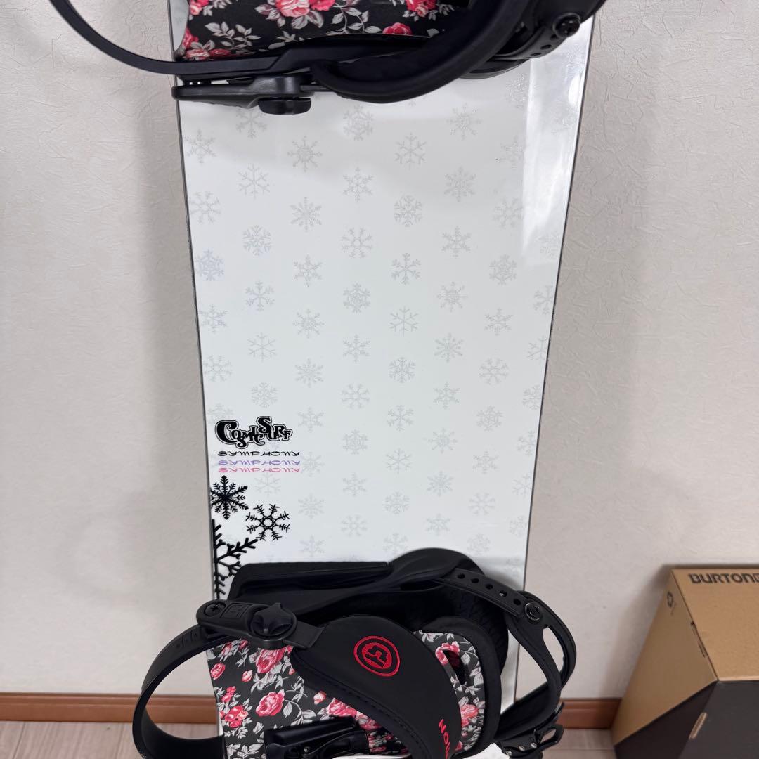 ブーツ無しレディース スノーボード セット 145cm 23.5cm