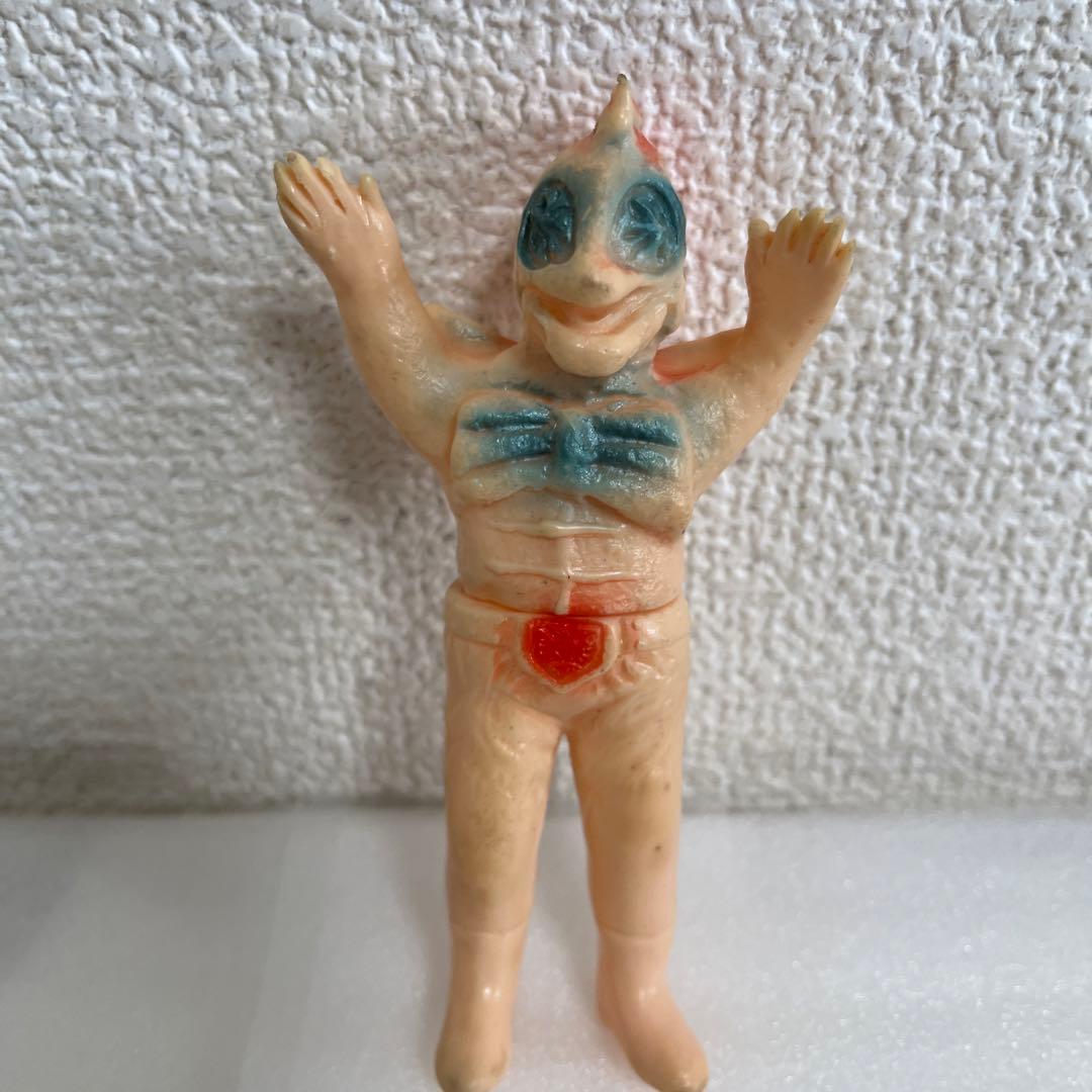 ⚠️貴重・レア　仮面ライダー　ピラザウルス　ミニソフビ　昭和レトロ　バンダイ製