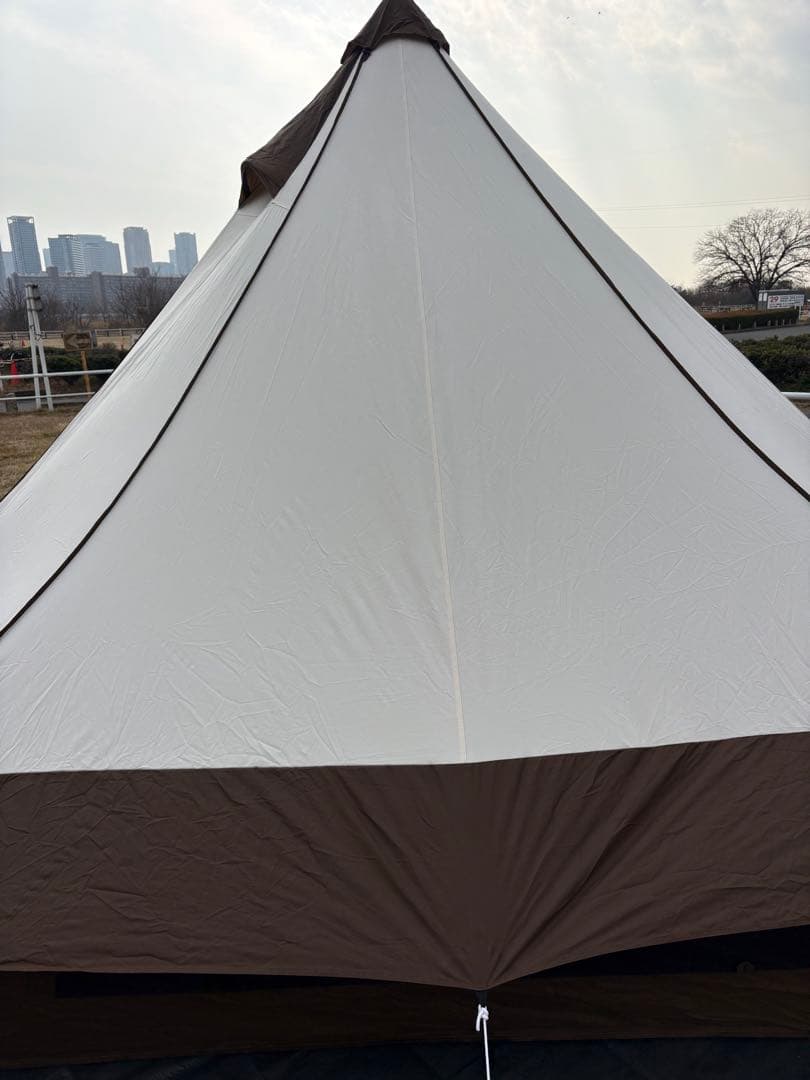 小川グロッケ12TC➕ハーフインナーテント、☆クリーニング、超撥水加工済