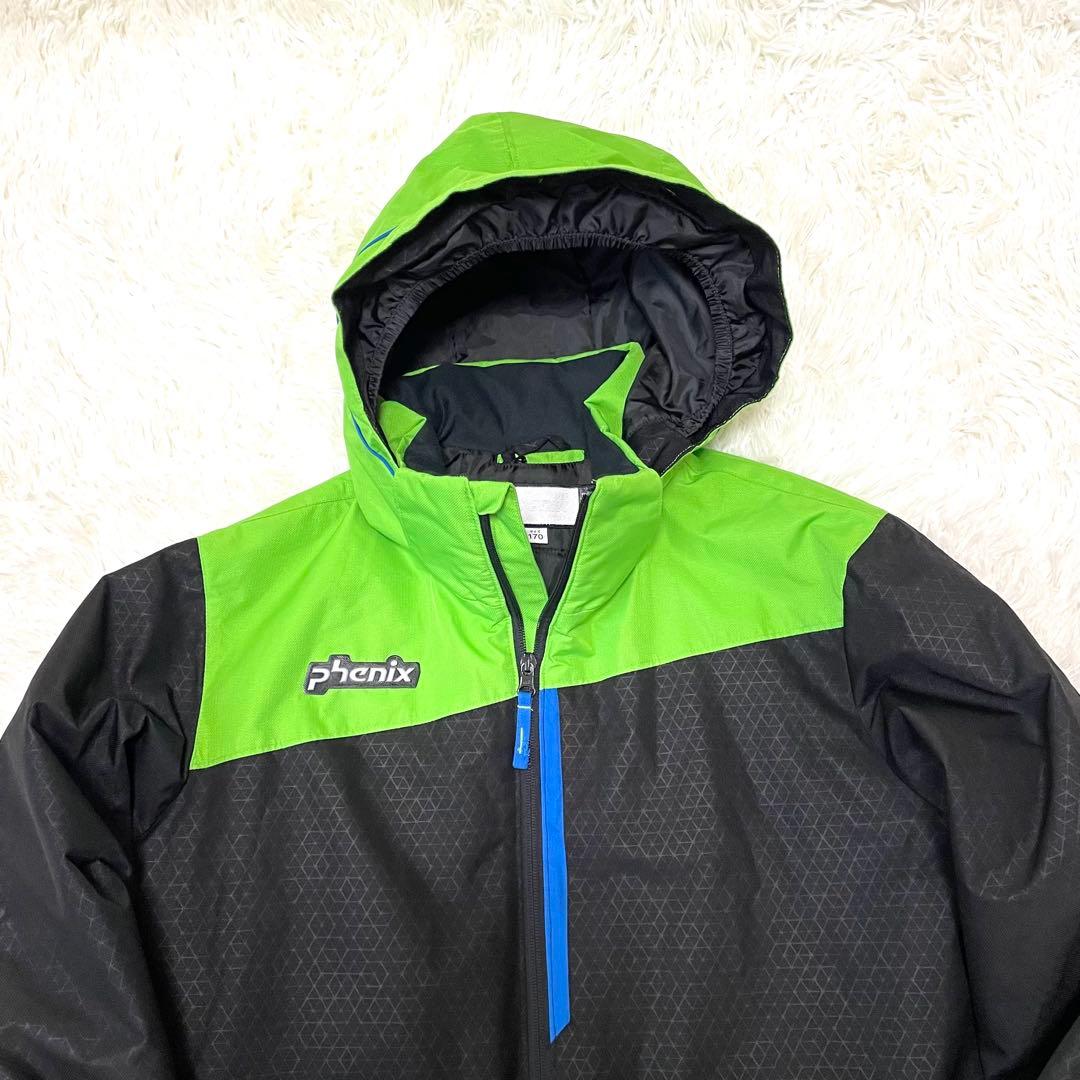 phenix 170㎝ 成長期対応 20cm調節 エンボス スキーウエアー 上下