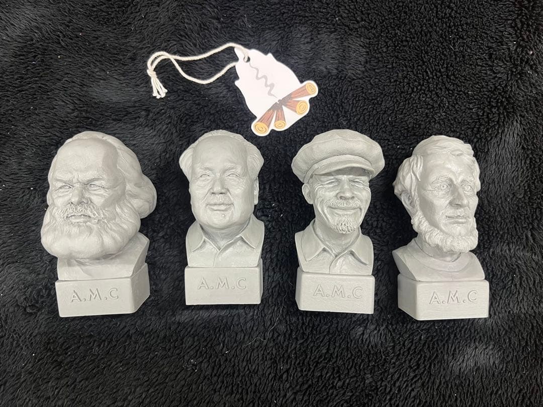 マウンテンリサーチ 思想家 胸像4体セット2015