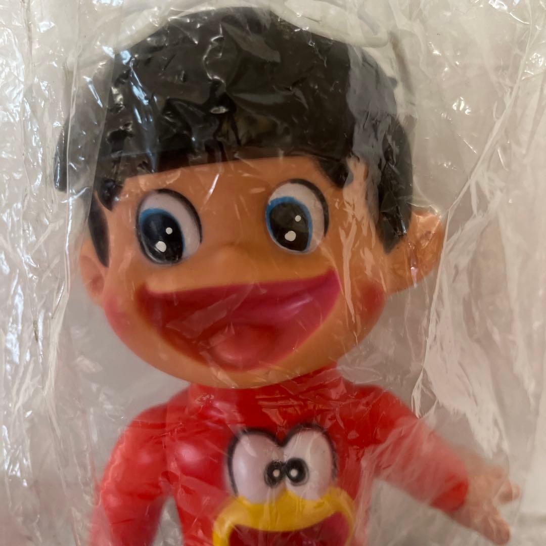 ⚠️デッドストック　ど根性ガエル　ひろし　ソフビ　昭和レトロ　放送当時物