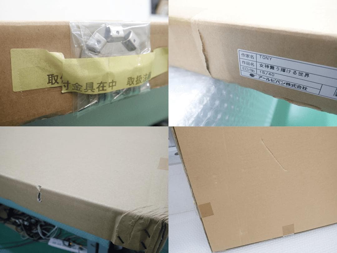 ㉜新品・保証書付 Tony「女神舞う輝ける世界」ミクスドメディア アールビバン