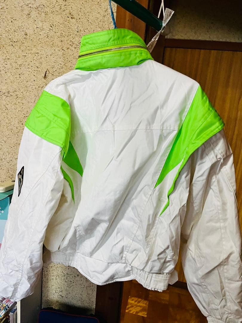 seiller スキーウェア セットアップL ホワイト/グリーン
