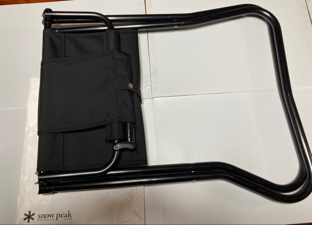 『廃盤品、超レア品』スノーピーク　ガーデンFDチェア　ブラック