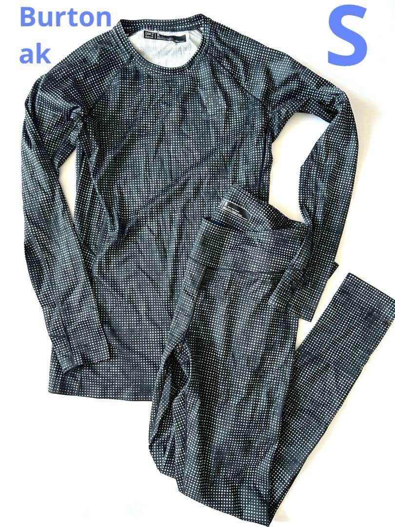 Burton [ak] ヘリウム Power Grid ベースレイヤー上下