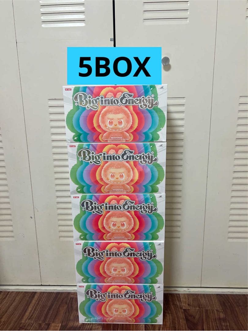 LABUBU Big into Energy アソートボックス　5箱