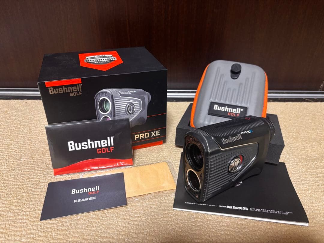 【ジャンク品】Bushnell PRO XE ゴルフ用距離計