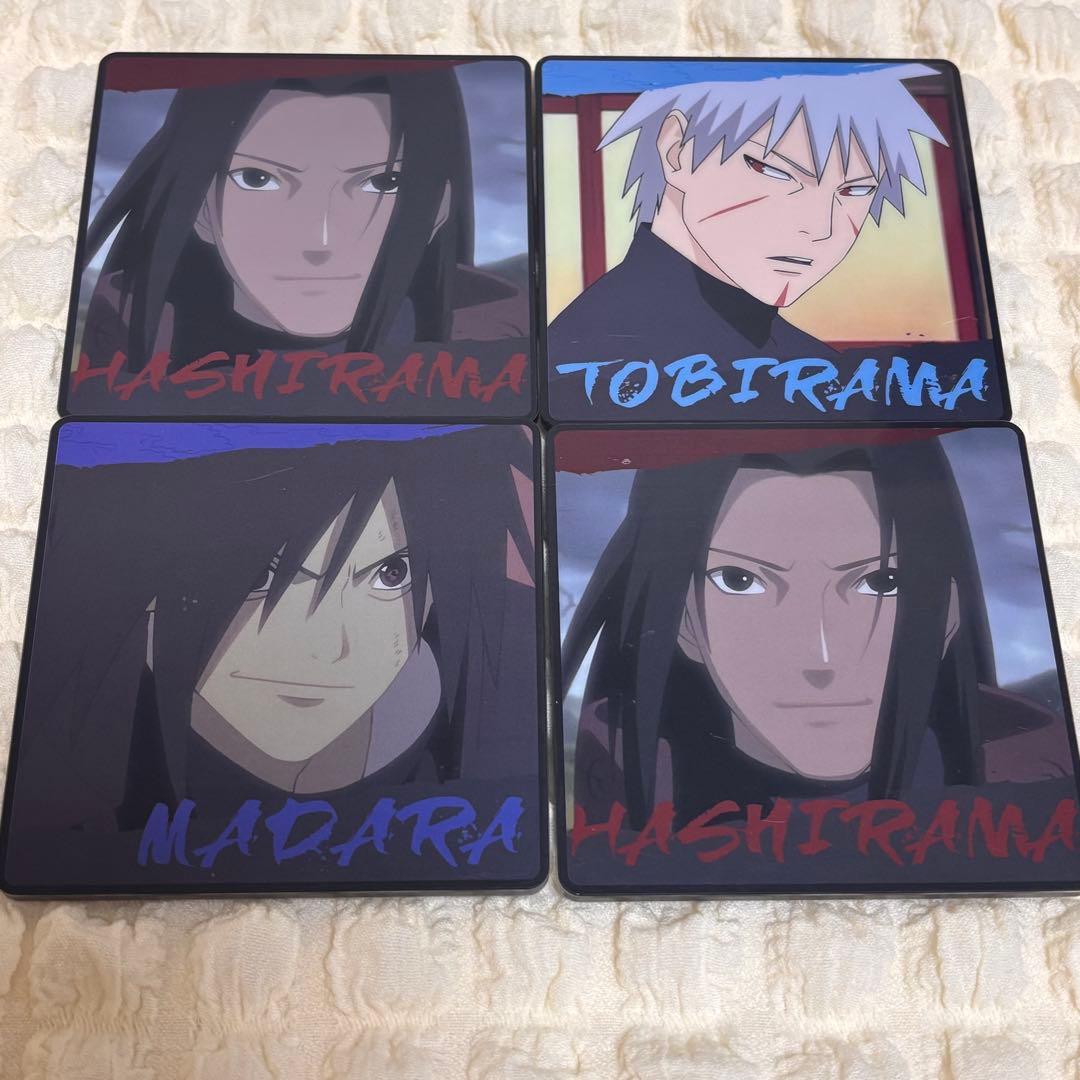 NARUTO 中国 アクリルコースター 柱間 扉間 マダラ