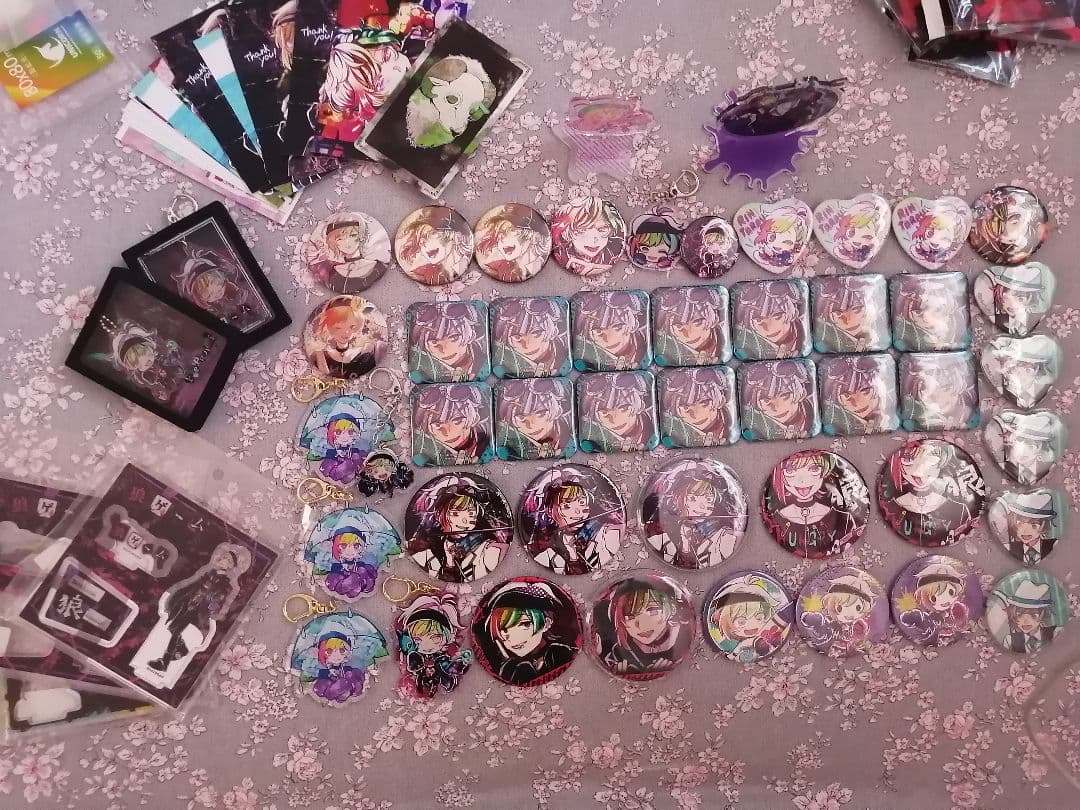 狼ゲームリンタロウの缶バッジ