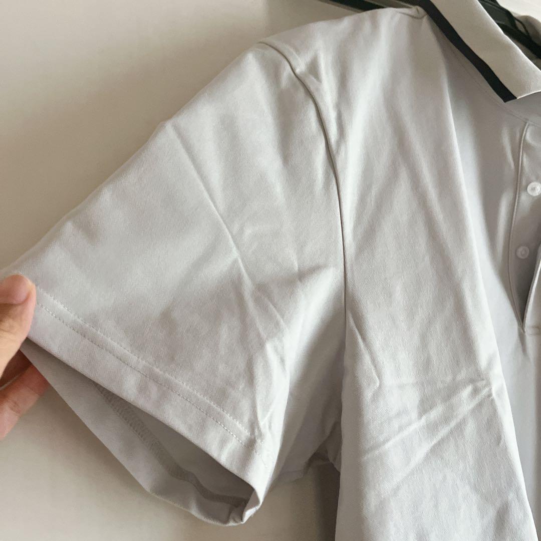 TaylorMade ポロシャツ XO ライトグレー　ゴルフ