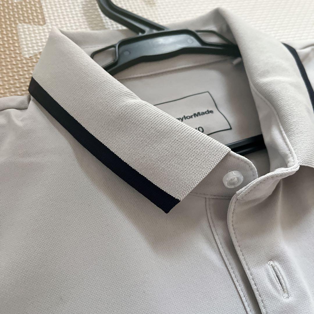 TaylorMade ポロシャツ XO ライトグレー　ゴルフ