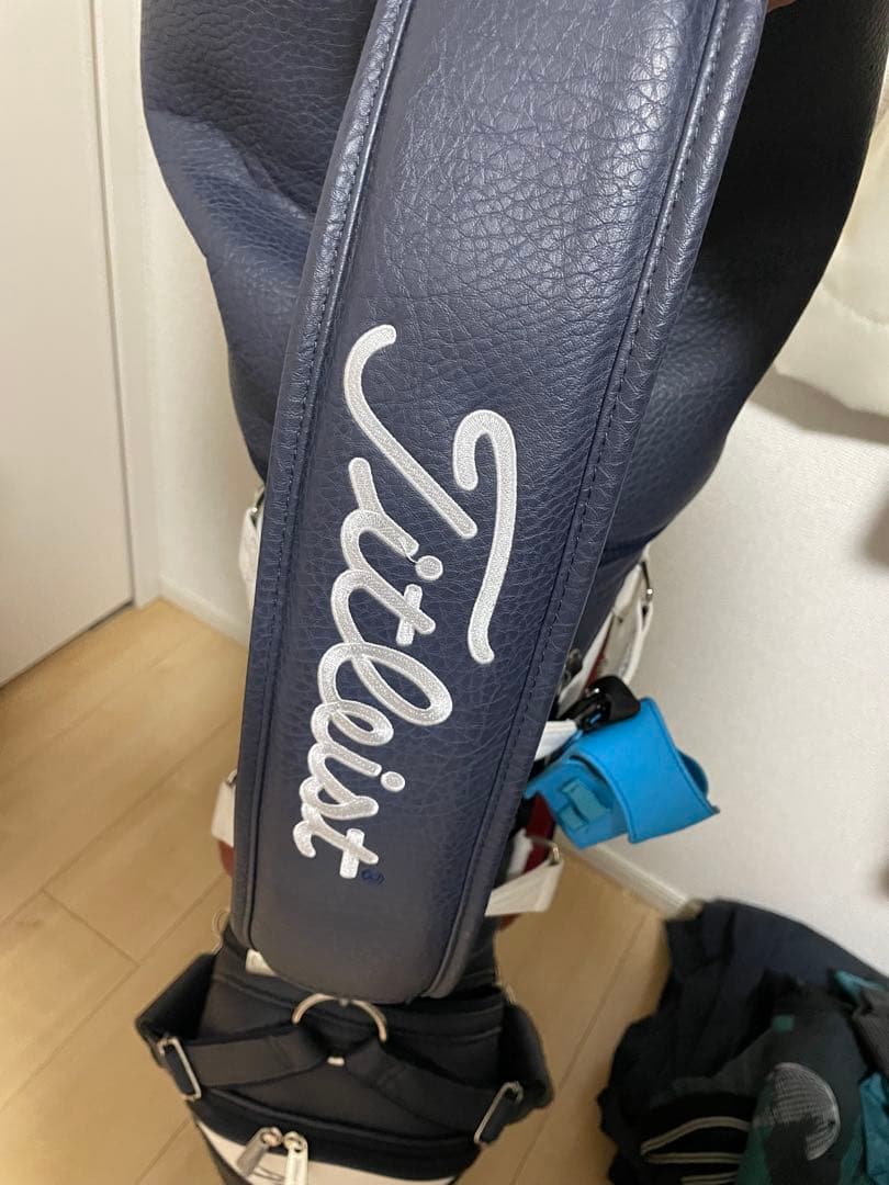 Titleist キャディバッグ ネイビー/ホワイト