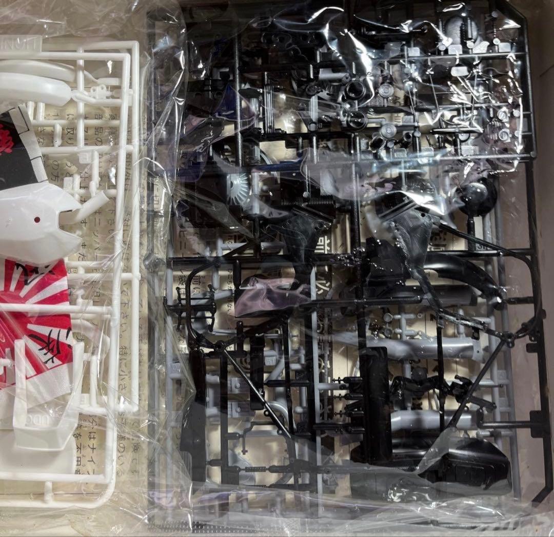 俺のマシン　疾風電撃編　CBX400F 1/12 アオシマ バイク プラモ