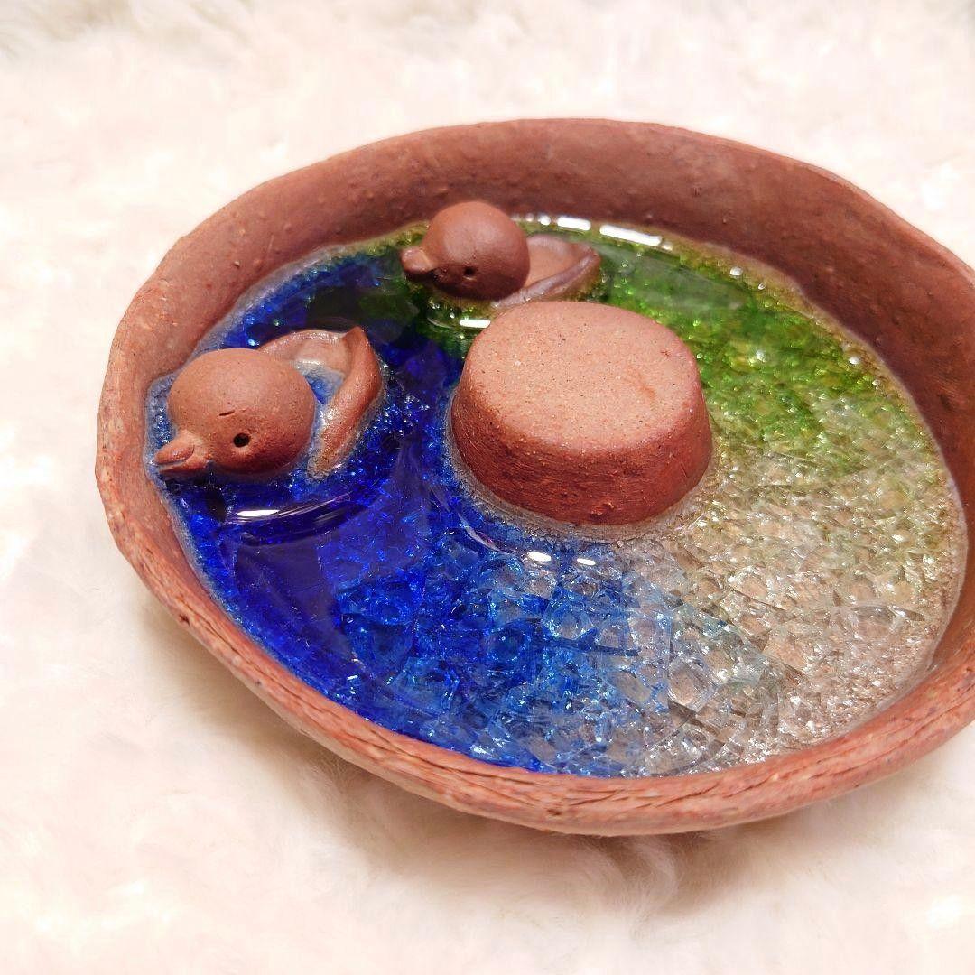 【2507】あひる池…備前焼