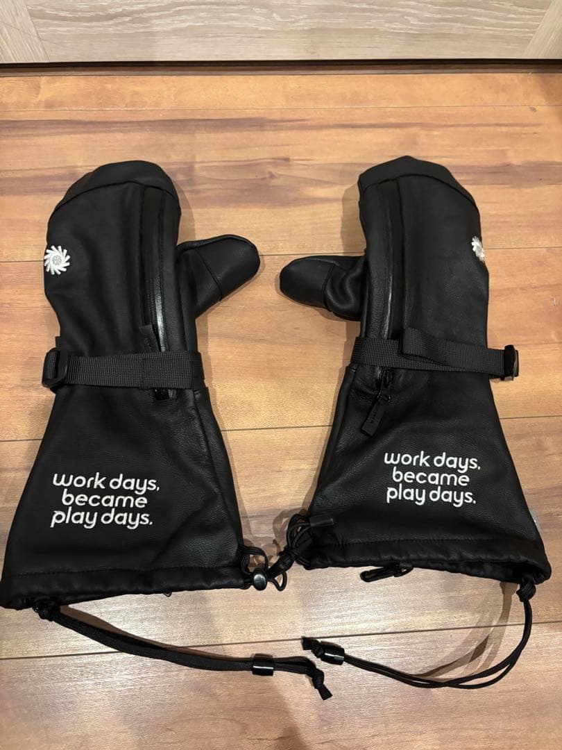 P01 プレイ 3REE ミトン グローブ P01 OVER LEATHER
