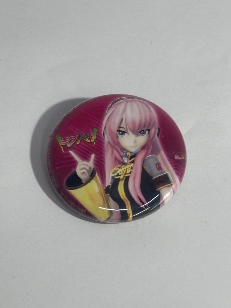 入手困難品 巡音ルカ ミクパ限定 缶バッジ