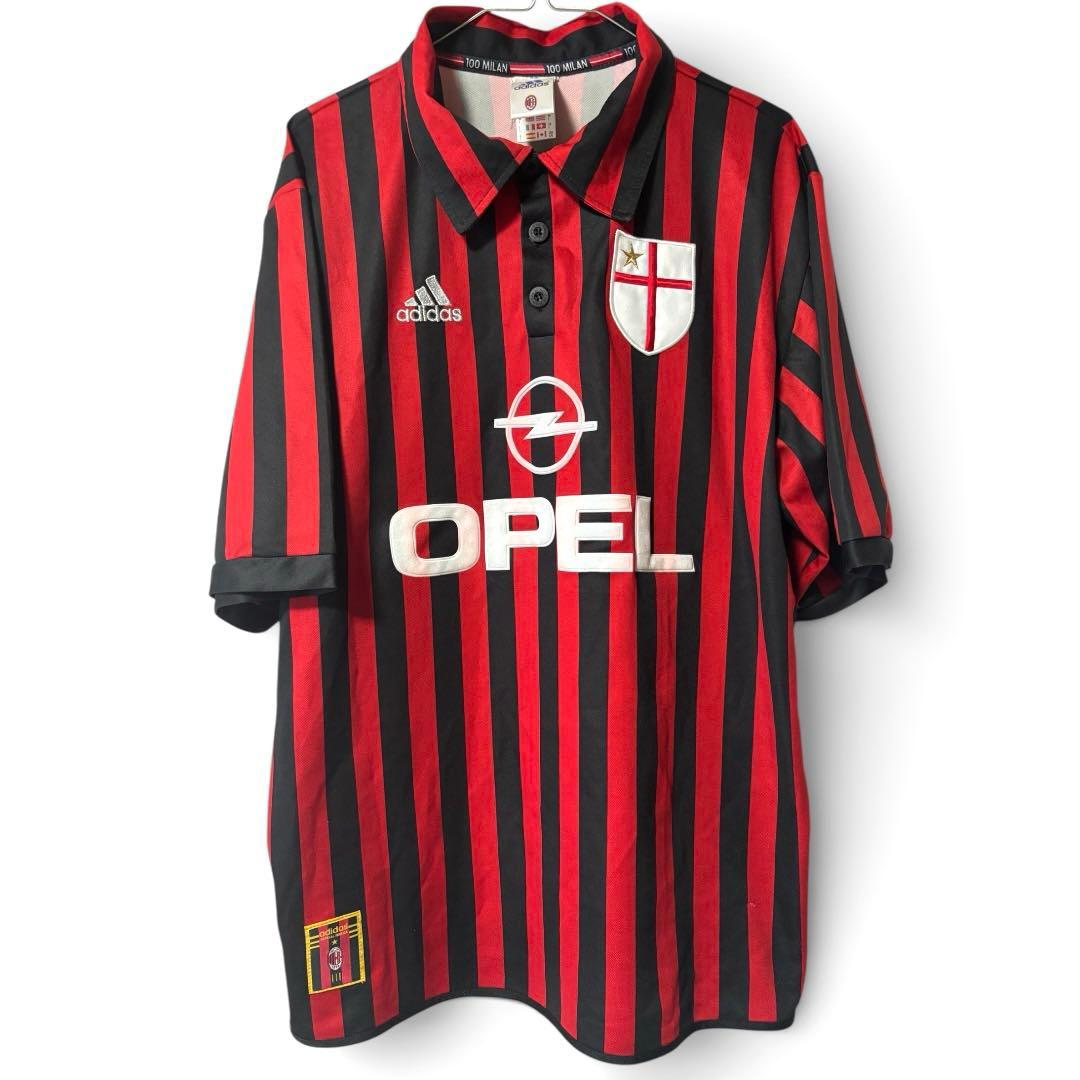ACミラン 100周年記念 ユニフォーム L adidas アディダス サッカー