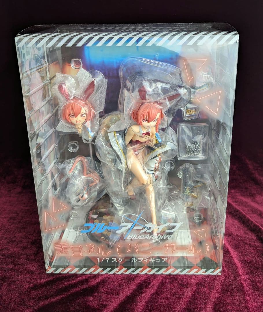 ブルーアーカイブ　美甘ネル　バニーガール　スピリテイル