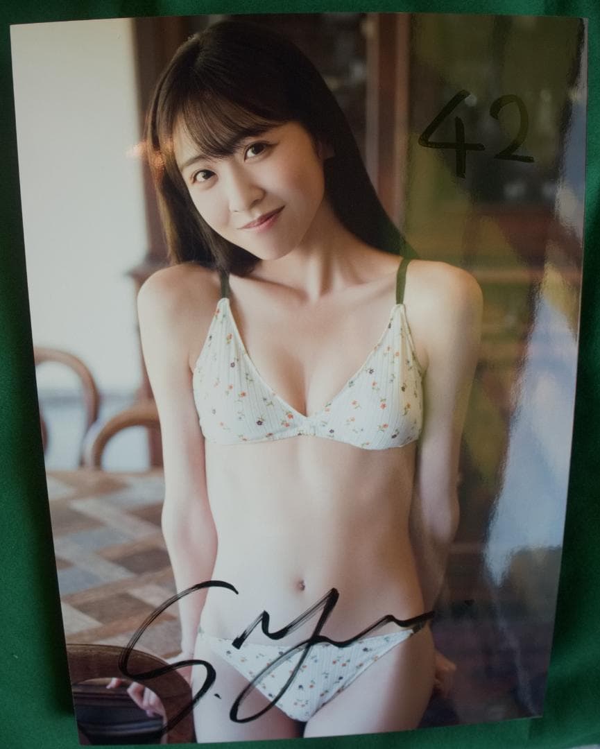 【もんもん】櫻井優衣（FRUITS ZIPPER）　サイン入り写真パネル