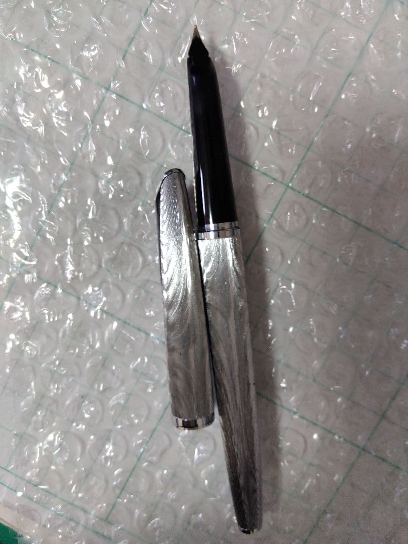 ペン先18k.、ウォーターマン、万年筆、CFモアレMoire