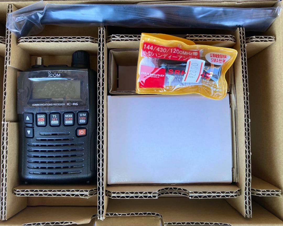 ※（ちょこ）　　　　　　　　アイコム　IC-R6