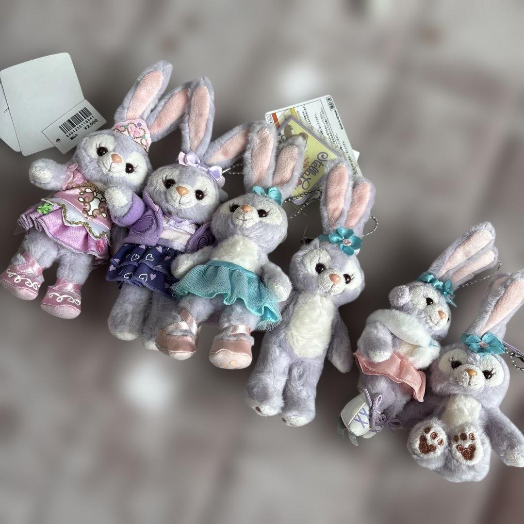 ディズニー ステラルー マスコット ぬいぐるみ 6体セット