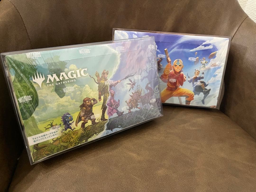 アバター伝説の少年アン、ローワインの昇明 ブースター　日本語　未開封　SET