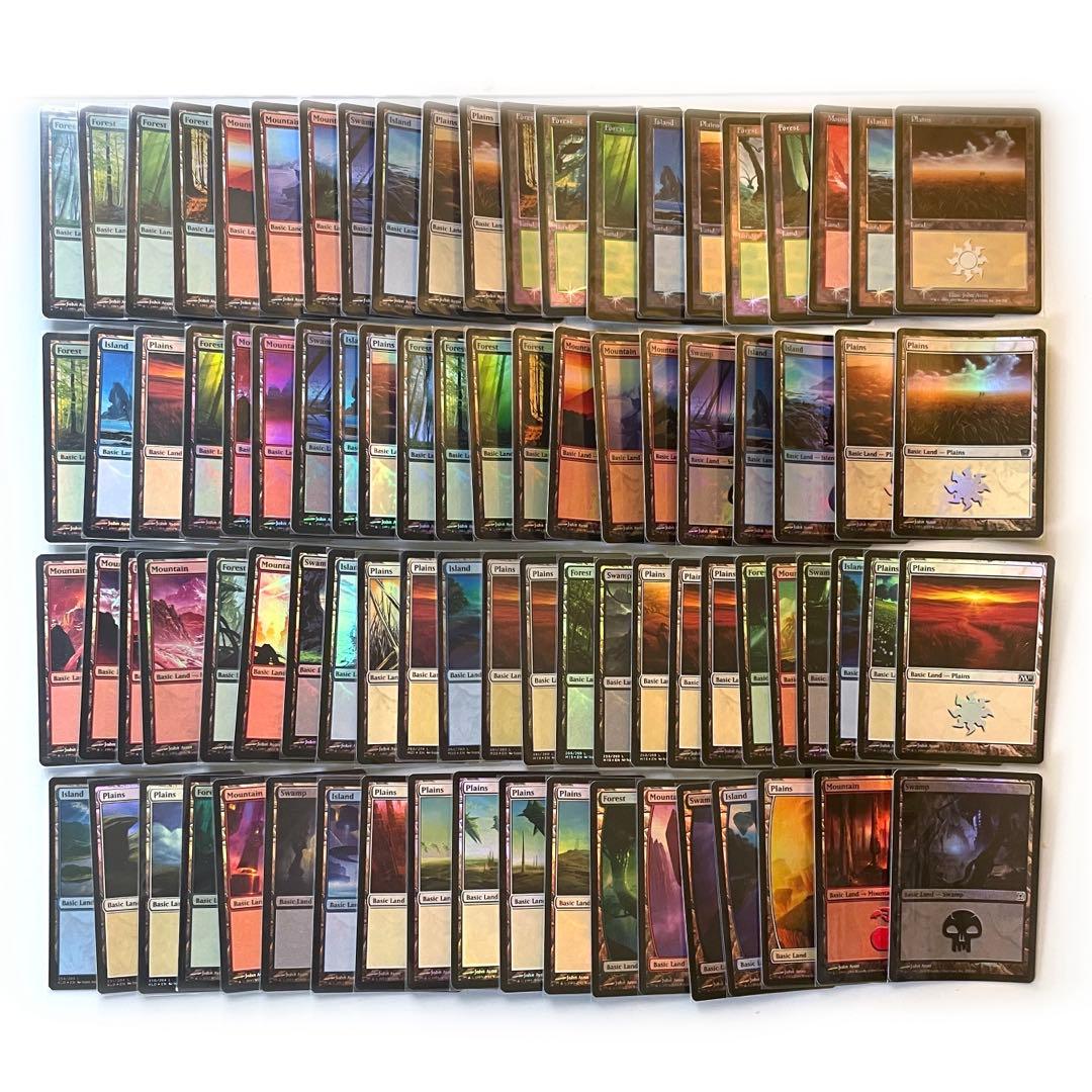 MTG John Avon 製品版英語FOIL 基本土地 基本地形 コンプリート