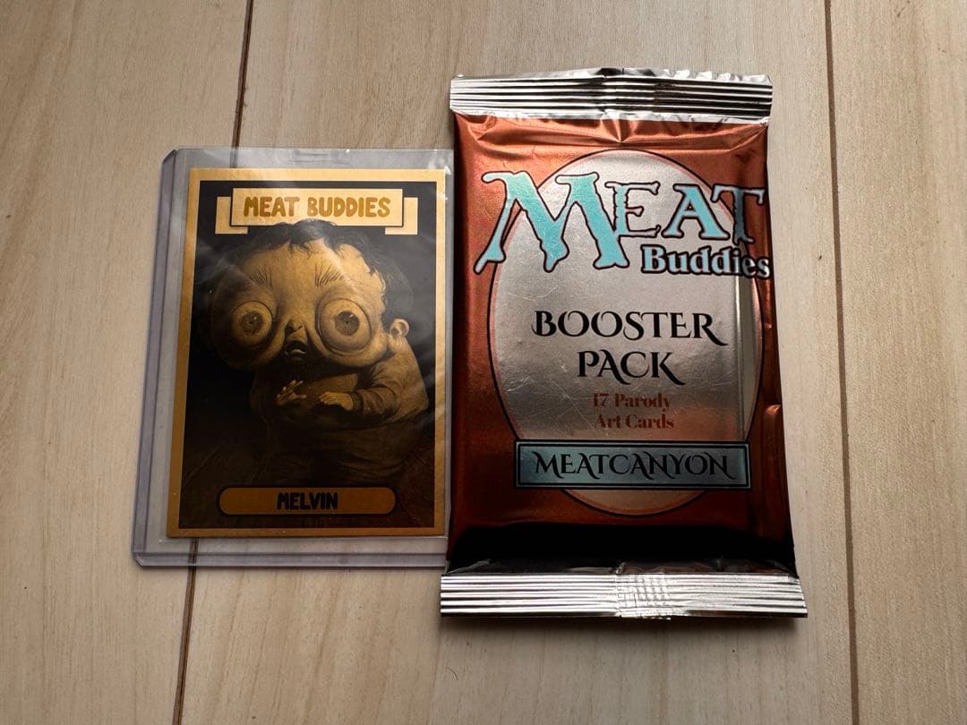 TRDNG MeatBuddies カードパック＋Golden Melvin