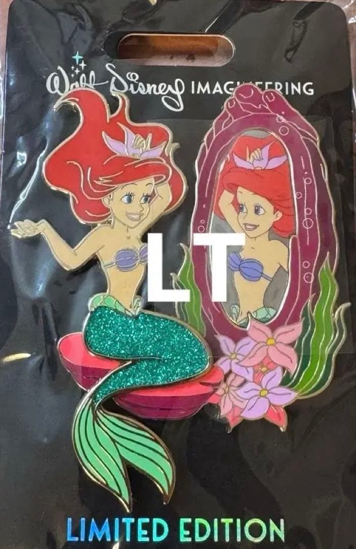 MOG WDI Vanitie Ariel アリエル　ピンバッジ　Disney