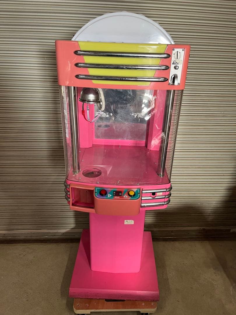 送料込み‼️SNK ネオミニ(ピンク)小型クレーンゲーム筐体