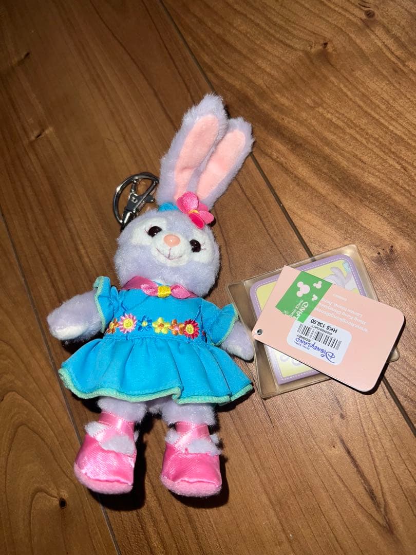 ステラルー　香港　イースター　ぬいぐるみキーホルダー　ダッフィー ミッキー