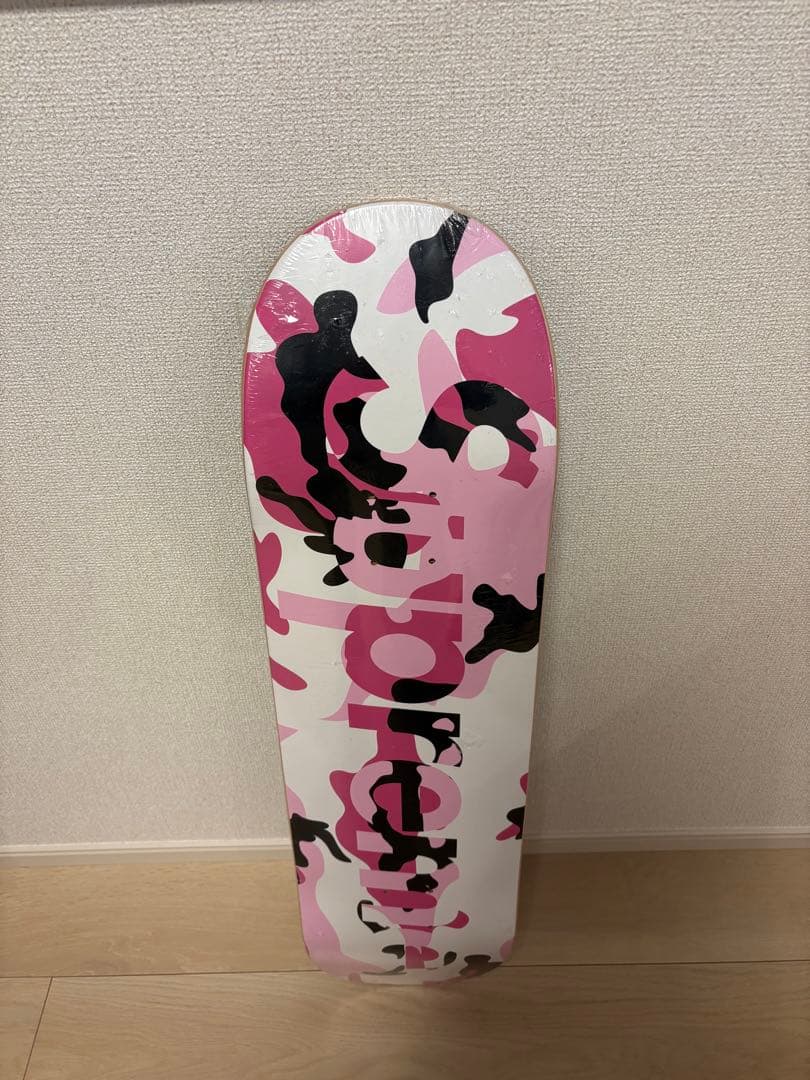 Supreme スケートボード ピンク迷彩