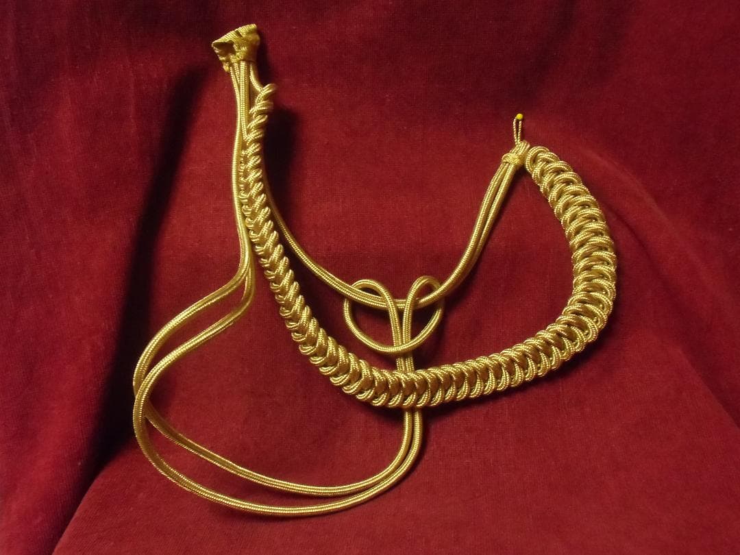 m*x様 BWドイツ軍/連邦軍＊参謀飾緒ＧＯＬＤ（実物）