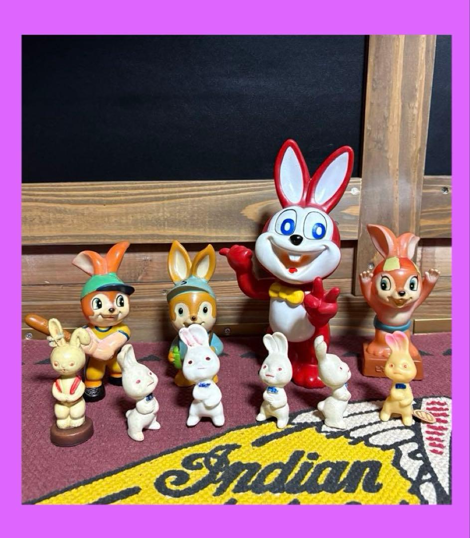 ★エスエス製薬★ピョンちゃん★ソフビ★陶器★素焼き★10匹★