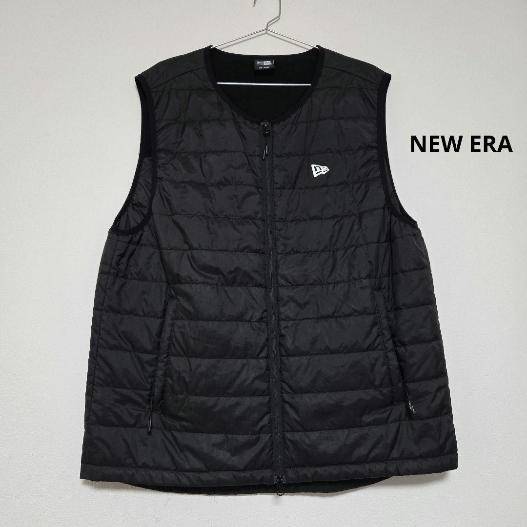 ★美品★NEW ERA ニューエラ ブラック ゴルフベスト XXL