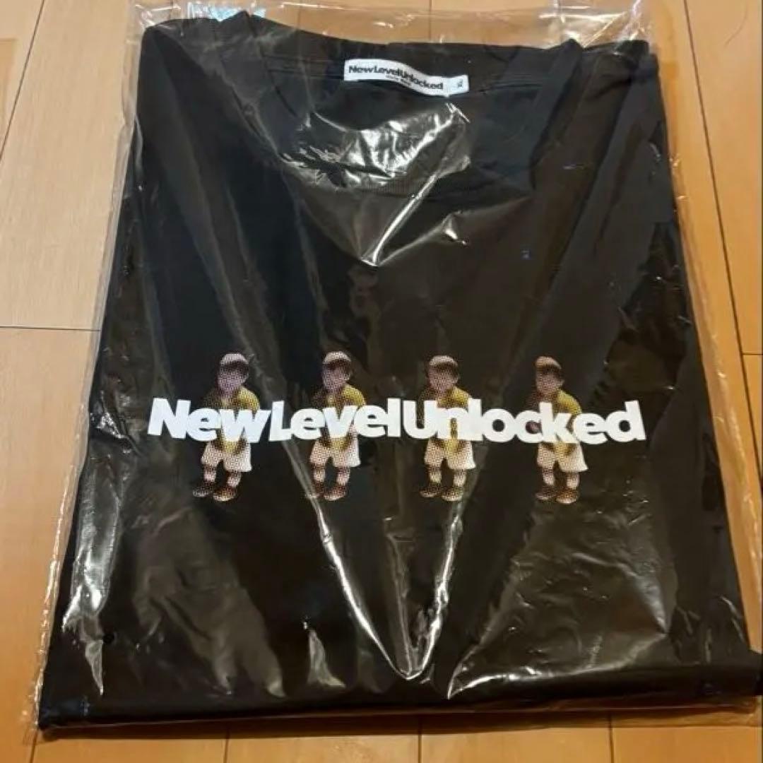 若井滉斗New Level Unlocked Tシャツ 黒XL