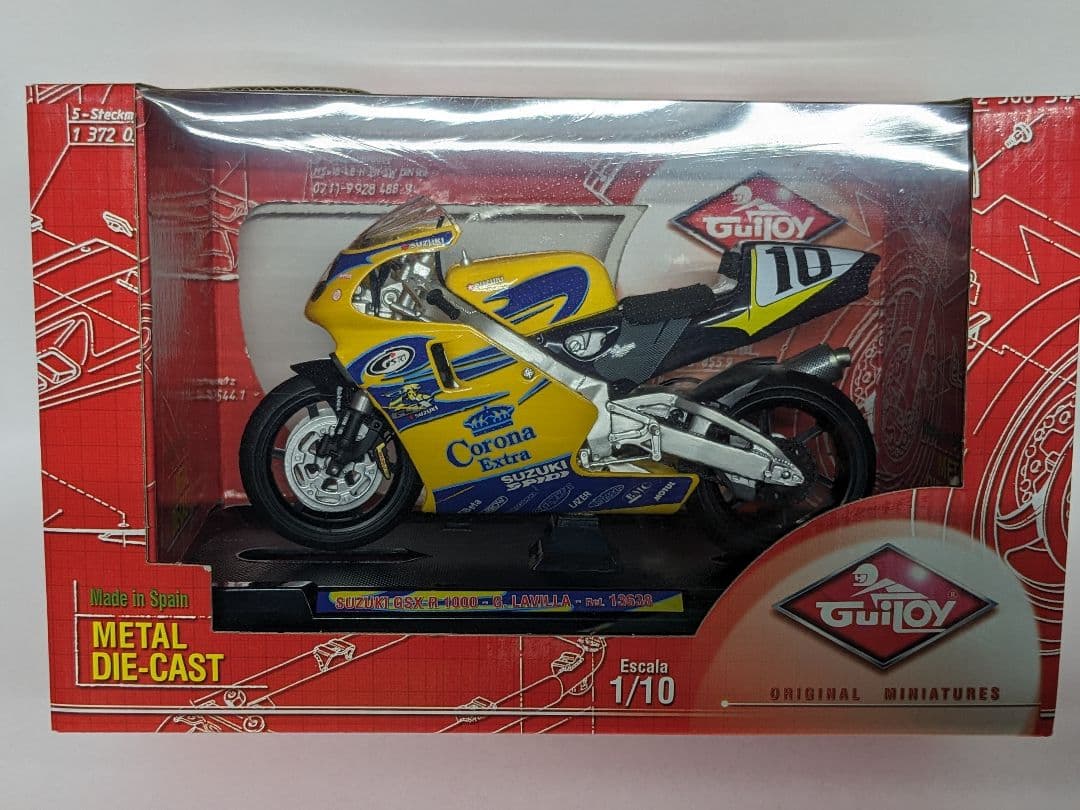 ギロイ 1/10  SUZUKI スズキ GSX-R 750 コロナエクストラ