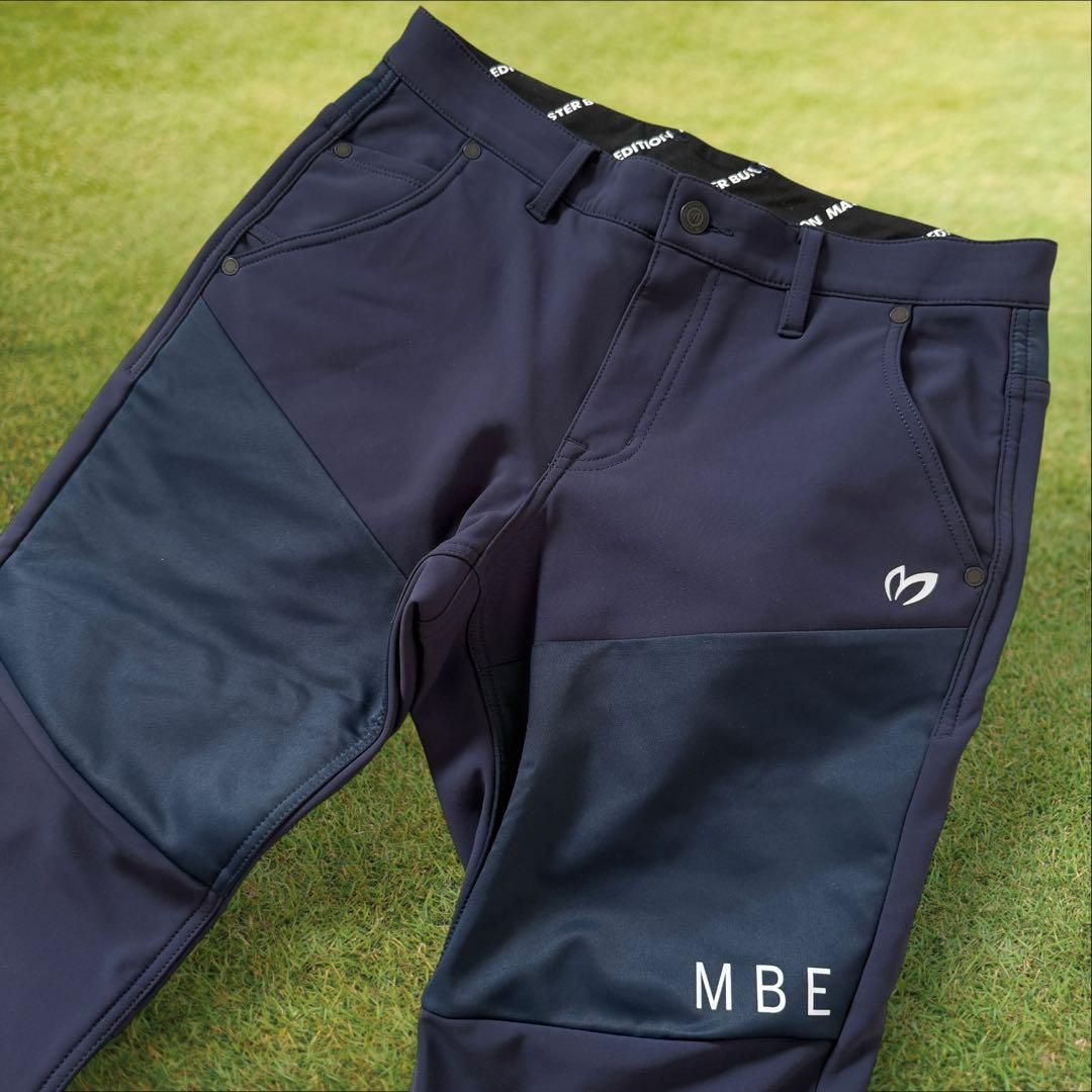 裏起毛　マスターバニー　パンツ　3 S ネイビー　黒　紺　暖パン　ウォームパンツ