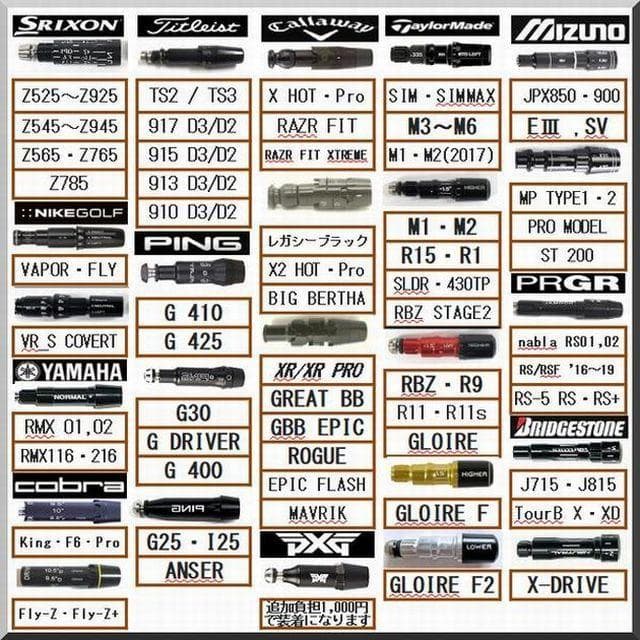 ■ ディアマナ / Diamana TB 60-S 1W 各スリーブ＋グリップ