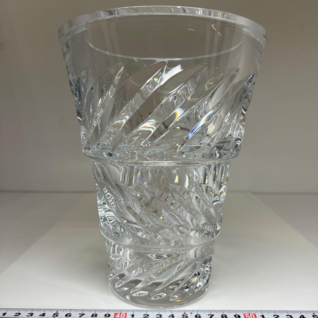 バカラ　トスカーナ　花瓶　共箱　高さ22.1㎝　東な7-0617⭐︎1F