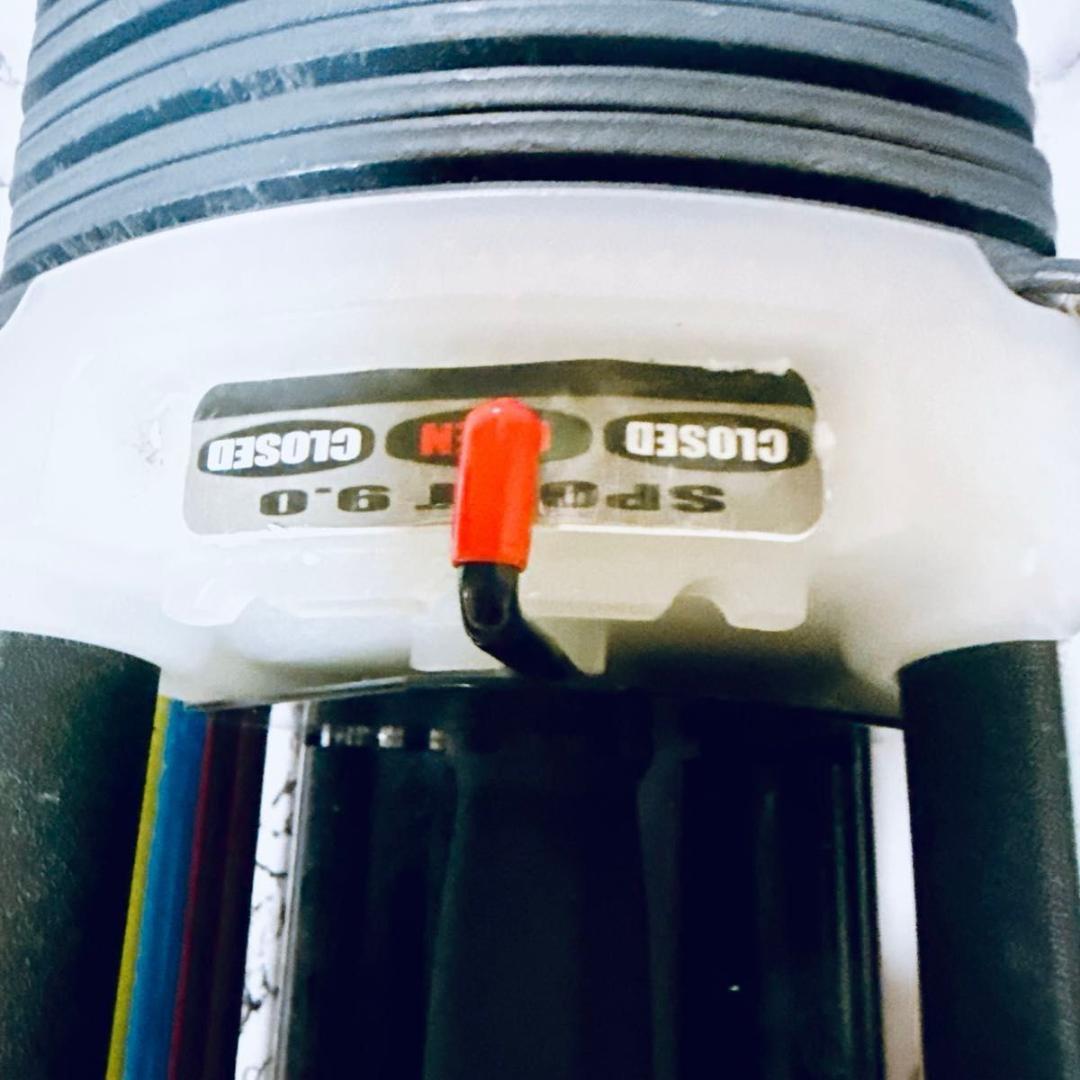 TOP FILM sport 9.0 可変式ダンベル 40kg トレーニング