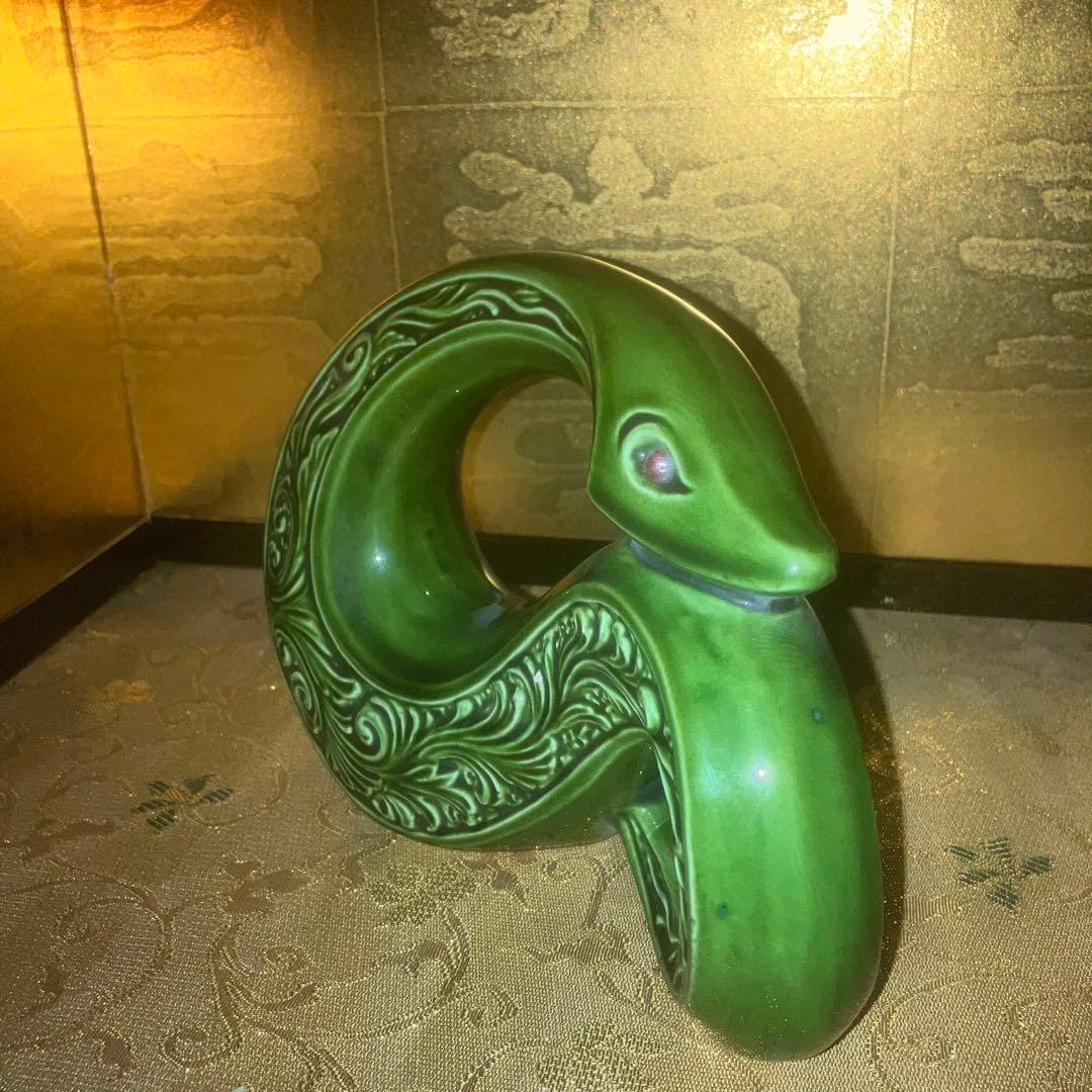 《特級呪物》心願成就　願いを叶える蛇の置物　曰く付き　縁起物　願望　成就　開運