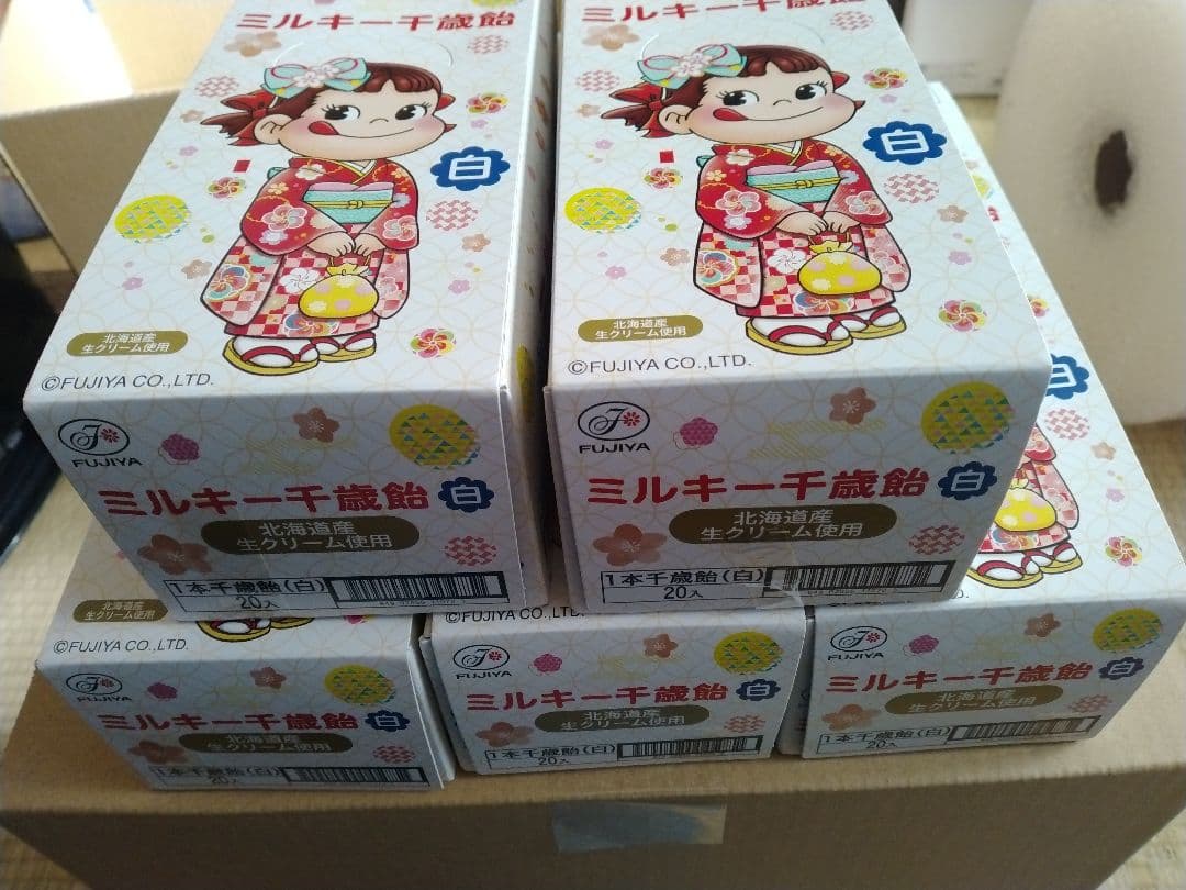 ともちゃんさん専用　不二家　ミルキー千歳飴　100本
