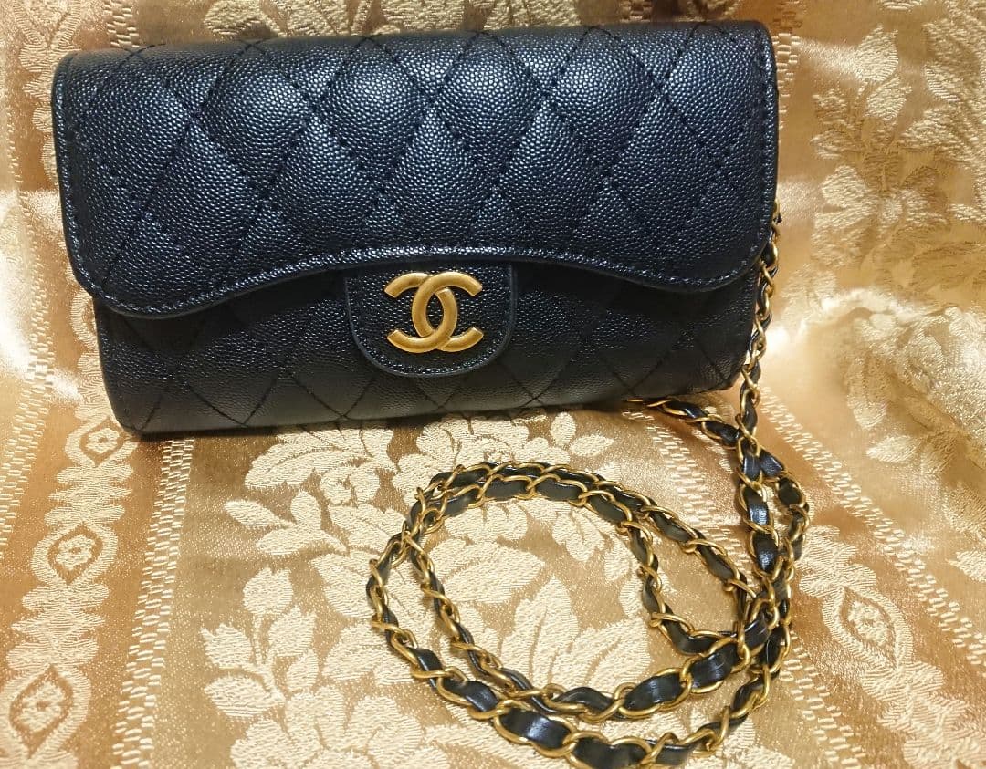 ☆CHANEL キルティング デザイン チェーンショルダー バッグ☆