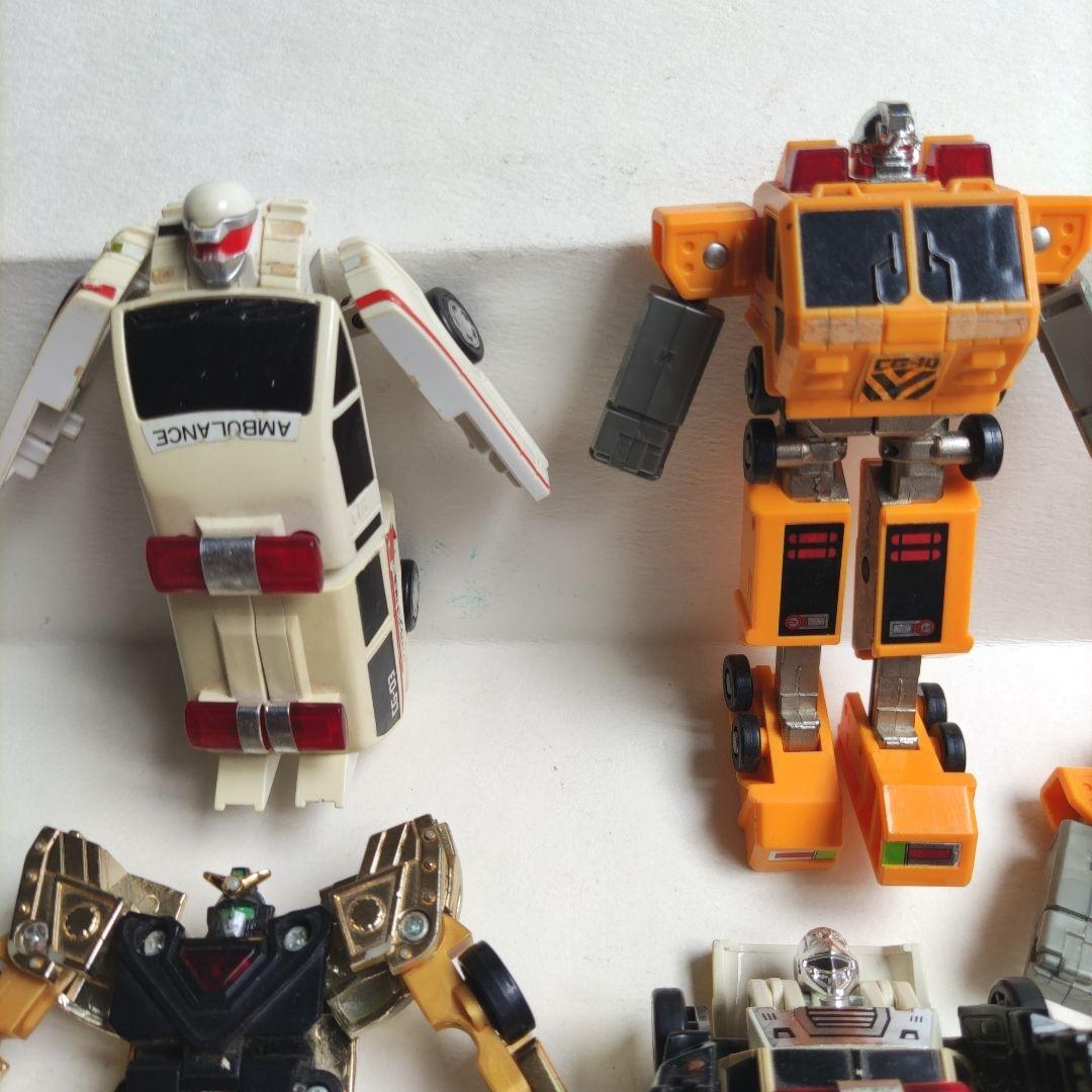 マシンロボ他変形ミニカー 5体セット