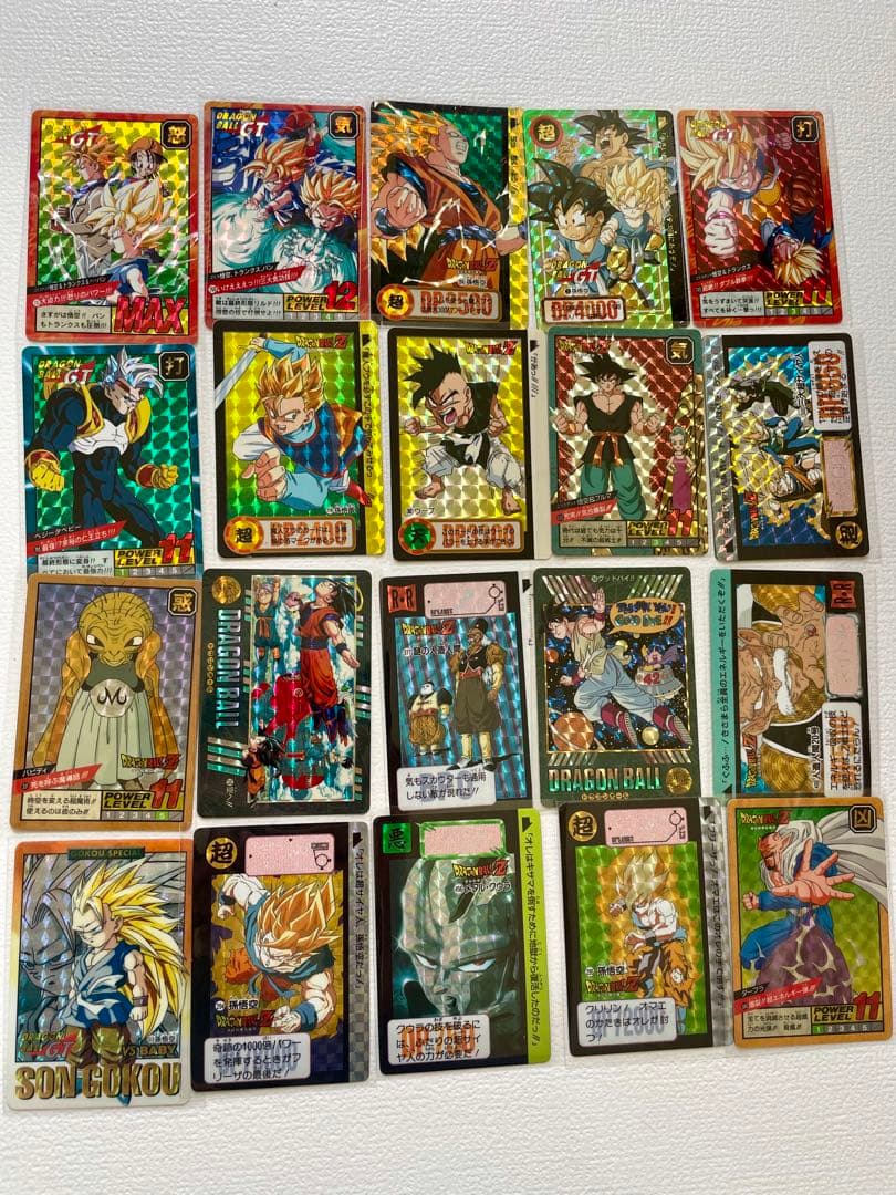 ドラゴンボールカードダス当時物です